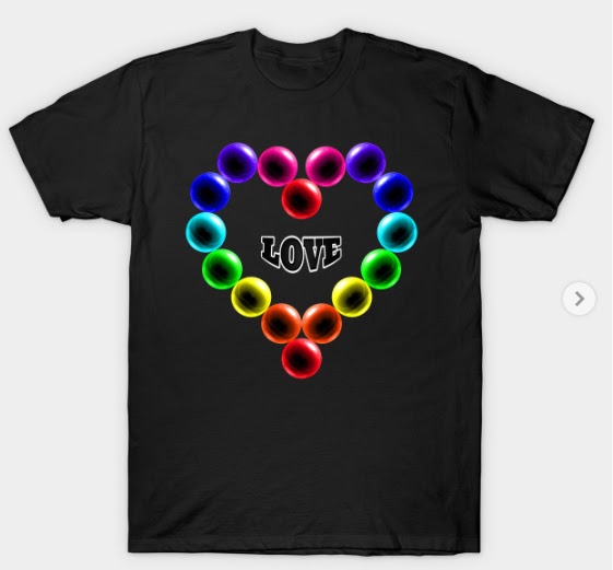 Love Heart Rings T-Shirt