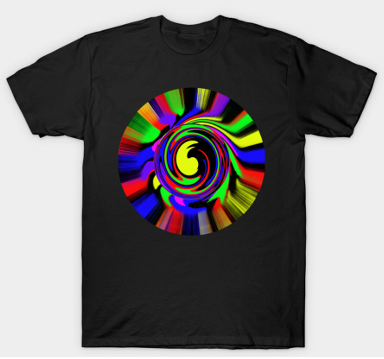 Colorful Fractal Art T-Shirt